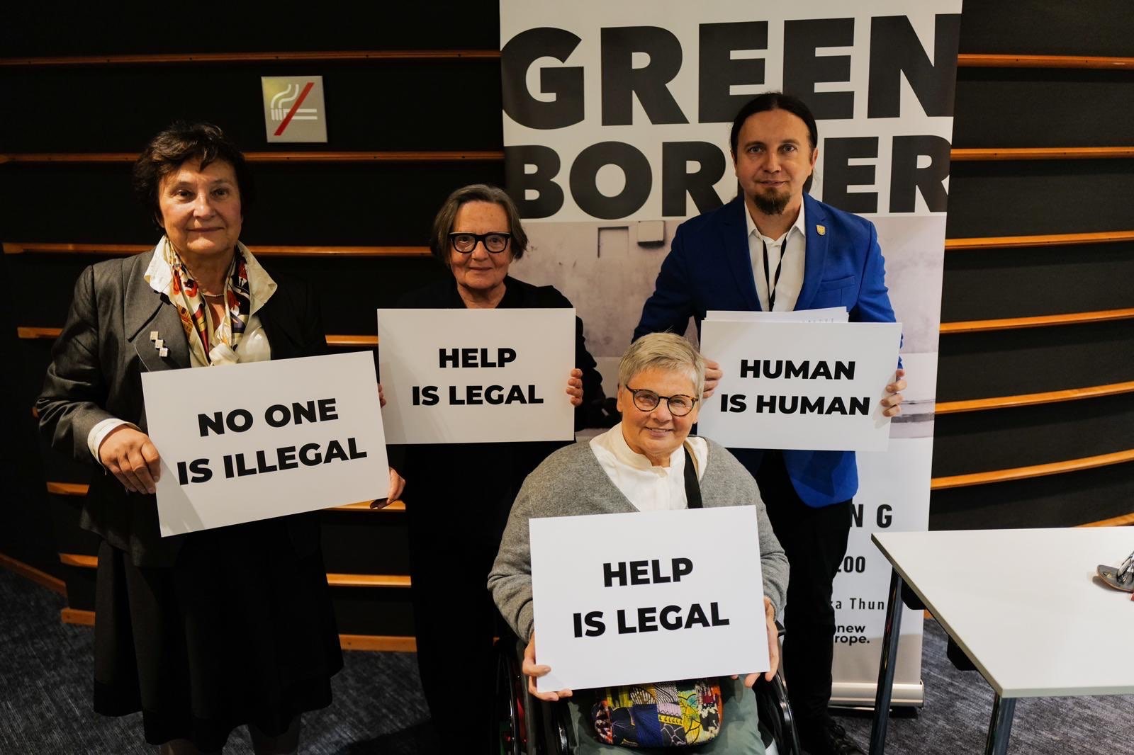 Projekcja filmu Agnieszki Holland pt. „Zielona Granica” w Parlamencie Europejskim!